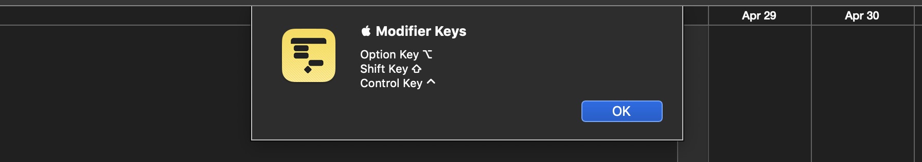 modifier-key-sensor