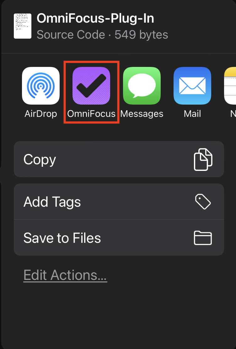 omnifocus share tasks