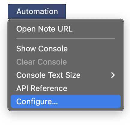 of-automation-menu-configure
