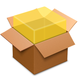 The installer package icon